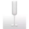 Abigails White Night Frosted Champagne Glass