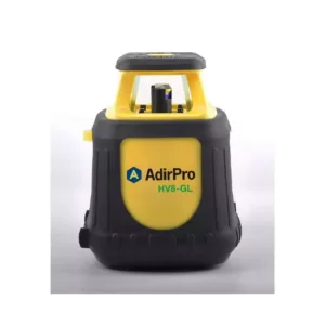 AdirPro 1650 ft. Green Beam Self leveling Rotary Laser Level with Receiver and Remote (5-Piece)