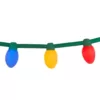 Airblown 2 ft. Inflatable 6 ct. Multi Color Christmas Light Bulb String