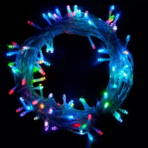 ALEKO 34 ft. 100-Light LED Multi-Color Electric Powered String Lights