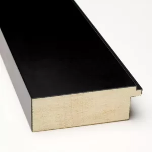 Amanti Art Corvino Black Wood 41 in. W x 29 in. H Framed Magnetic Board