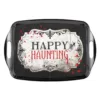 Amscan 14 in. Halloween Happy Haunting Tray with Handles (2-Pack)