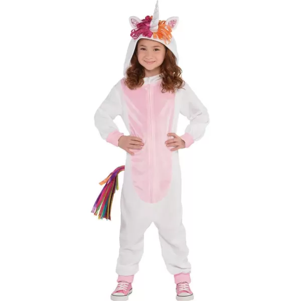 Amscan Kid's Unicorn Zipster Halloween Costume, Medium