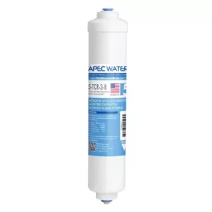 APEC Water Systems Ultimate 10 in. Inline Carbon Filter with 3/8 in. Quick Connect