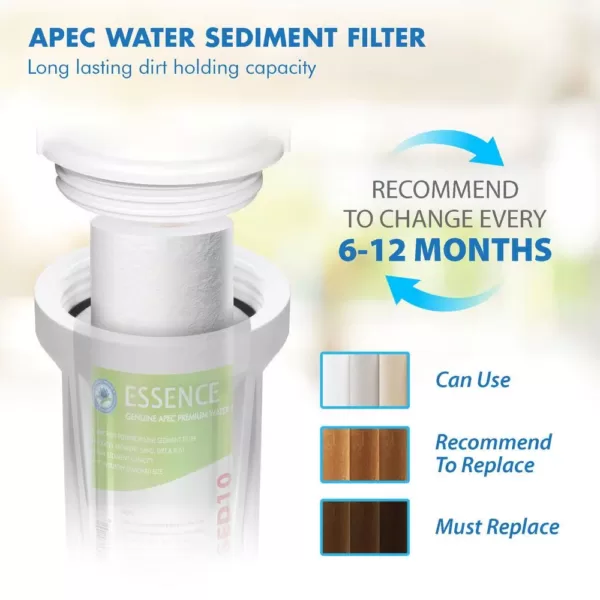 APEC Water Systems Essence 10 in. 5-Micron Sediment Replacement Filter