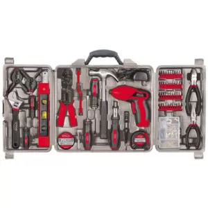 Apollo 161-Piece Home Tool Kit with 4.8-Volt Screwdriver