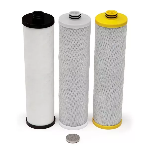 Aquasana Replacement Filters for 3-Stage Max Flow Under Counter Water Filtration Systems
