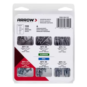 Arrow Rivet Kit (120-Piece)
