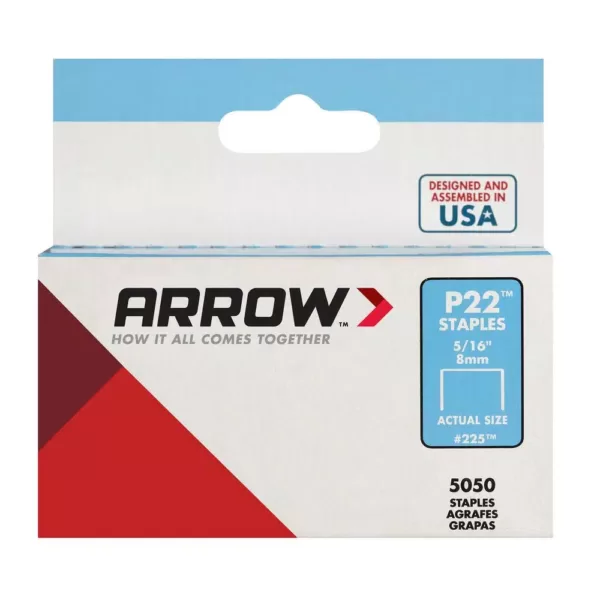 Arrow 5/16 in. Staples (5,050-Pack)
