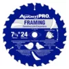 Avanti Pro 7-1/4 in. x 24-Tooth Carbide Framing Saw Blade