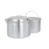 Bayou Classic 24 qt. Aluminum Stock Pot in Silver with Lid