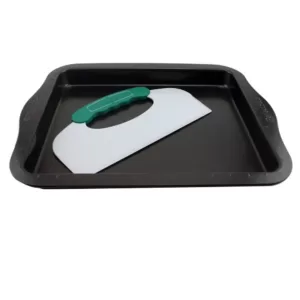 BergHOFF Perfect Slice Carbon Steel Cookie Sheet with Cutting Tool