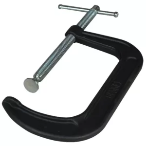 BESSEY 6 in. Drop Forged C-Clamp with 3-1/2 in. Throat Depth