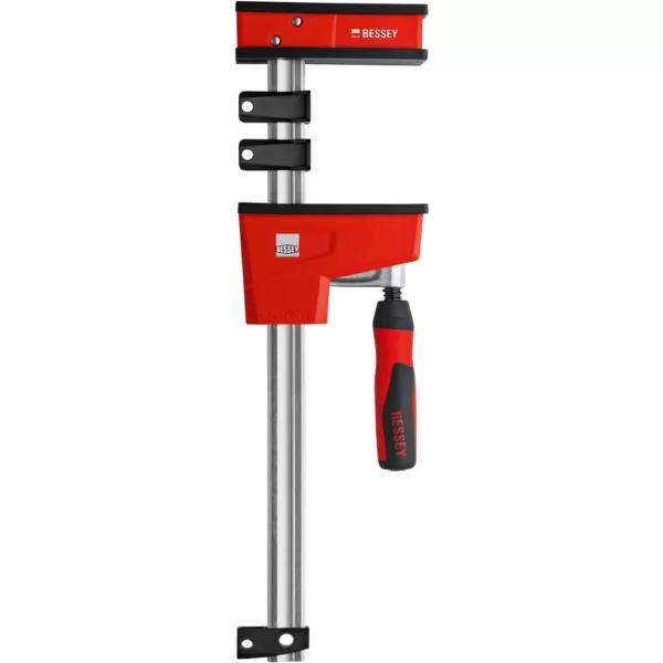 BESSEY 24 in. K Body REVOlution (KRE) Parallel Clamp with Composite Plastic Handle and 3-3 4 in. Throat Depth