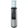 VITAPUR 3-5 Gal. Hot/Room/Cold Temperature Top Load Water Cooler Dispenser with Kettle Feature in Stainless Steel/Black