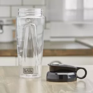 BLACK+DECKER Black BPA Free Tritan Personal Blender Jar with Travel Lid