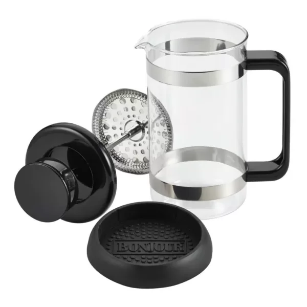 BonJour Riviera 8-Cup French Press in Black