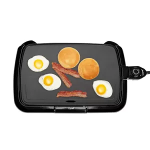 Boyel Living Nonstick Electric Skillet, Cool-TouchElectric, 1200-Watts, (Black)