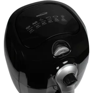 Brentwood 3.7 Qt. Black Air Fryer With Timer and Temperature Control