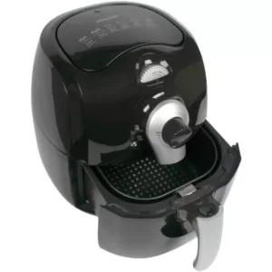 Brentwood 3.7 Qt. Black Air Fryer With Timer and Temperature Control