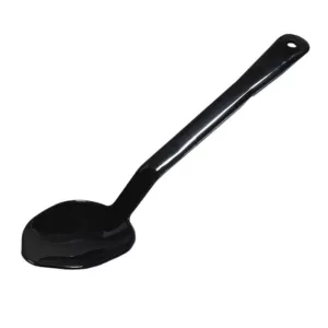 Carlisle Polycarbonate Black Serving Spoon Set of 12