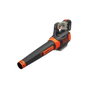 BLACK+DECKER 100 MPH 400 CFM 60V MAX Lithium-Ion Cordless Handheld Leaf Blower with (1) 1.5Ah Battery and Charger Included