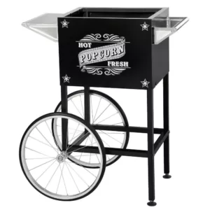 Great Northern 8 oz. Black Paducah Style Replacement Cart for Popcorn Machines