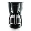 Hamilton Beach 12-Cup Black Drip Coffee Maker with Glass Carafe