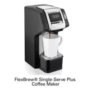 Hamilton Beach FlexBrew Black Single Serve Plus Coffee Maker