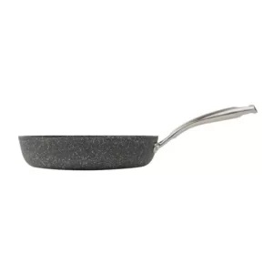 MasterPan Granite Ultra 9.5 in. Cast Aluminum Nonstick Frying Pan in Black