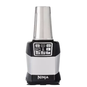 NINJA Nutri Auto-iQ 40 oz. 5-Speed Black Blender with Travel Cups