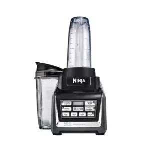 NINJA Nutri Auto-iQ 72 oz. 5-Speed Black Blender with Travel Cups
