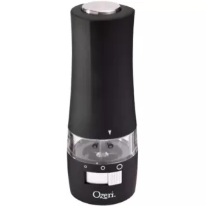 Ozeri Savore Soft Touch Electric Pepper Mill and Grinder