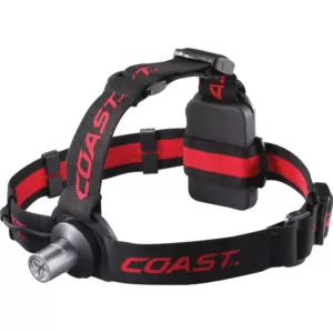 Coast HL3 100 Lumen LED Headlamp with Hardhat Compatibility