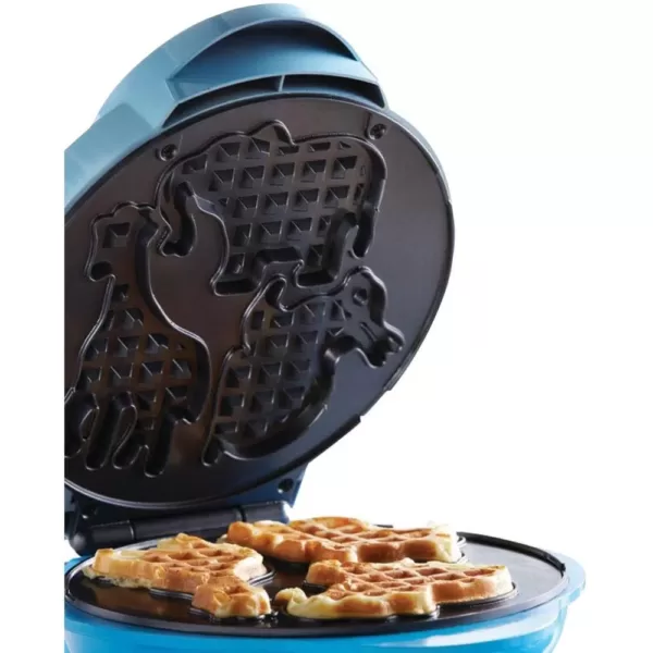 Brentwood Appliances Blue Animal-Shapes Waffle Maker