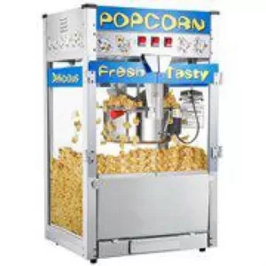 Great Northern Pop Heaven 12 oz. Blue Countertop Popcorn Machine