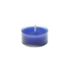 Zest Candle 1.5 in. Blue Tealight Candles (50-Pack)