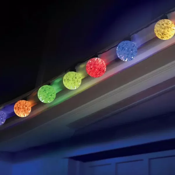 Brite Star Symphony of Lights 10-Light LED G40 Color-Changing Light Show