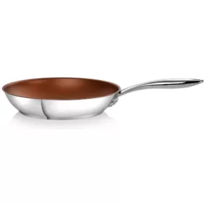 Ozeri Earth Pan ETERNA 8 in. Stainless Steel Nonstick Frying Pan in Bronze