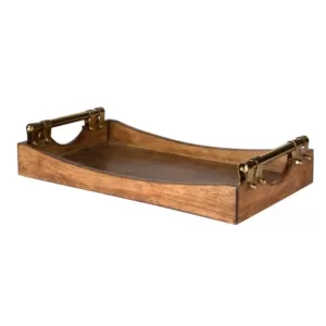 Kate and Laurel Ormond Brown Decorative Tray