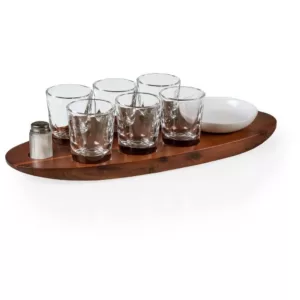 Picnic Time Cantinero Shot Glass Serving Tray