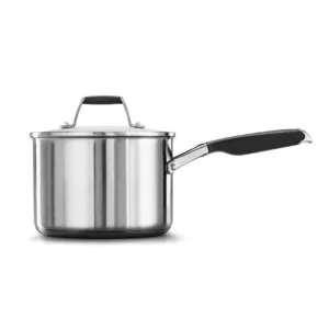 Calphalon Select 3.5 qt. Stainless Steel Sauce Pan with Glass Lid