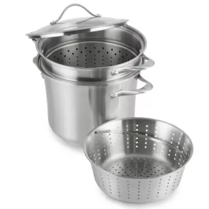 Calphalon Contemporary 8 qt. Stainless Steel Multi-Pot with Glass Lid