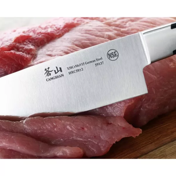 Cangshan X Series 8 in. German Steel Forged Chef's Knife