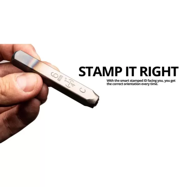 Capri Tools Professional 1/4 in. Number Stamp Set (9-Piece)