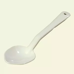 Carlisle Polycarbonate White Serving Spoon Set of 12