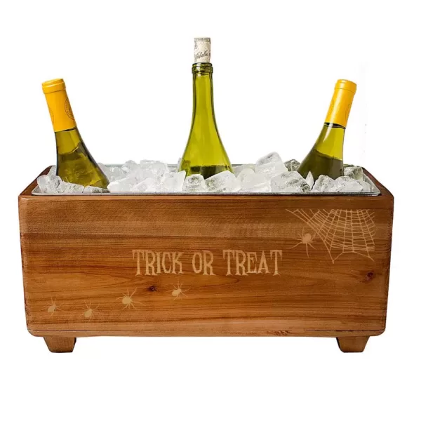 Cathy's Concepts Halloween Wooden Wine Trough