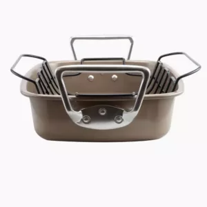 Gibson Home Harvest Nonstick Roaster with Rack