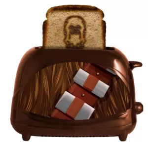 Uncanny Brands Star Wars Empire Collection 2-Slice Chewbacca Toaster