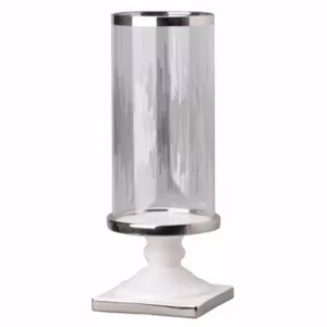 Benjara Admirably Modern Pedestal Candle Holder